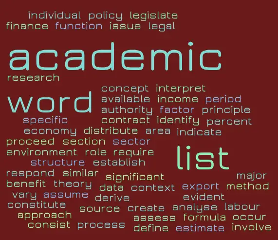 Academic vocab