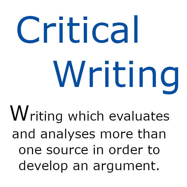 Writing critically