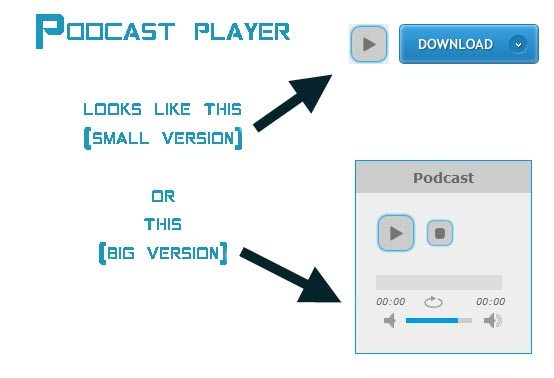 Podcast player